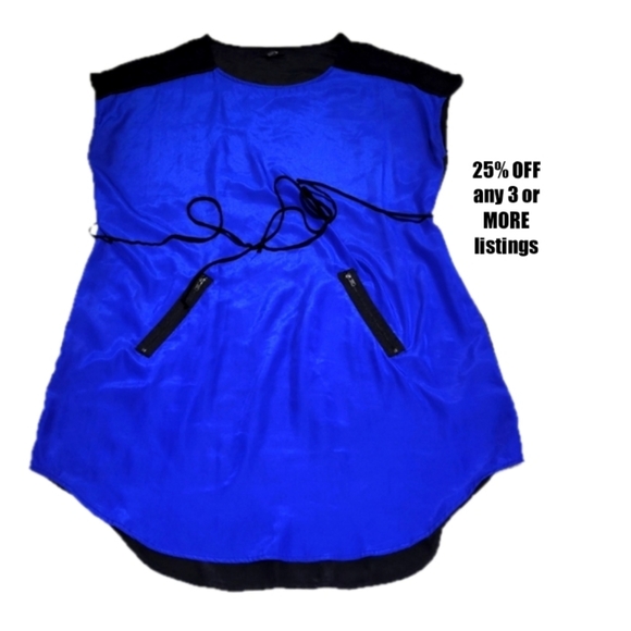 Colorblock Mini Size XXL Mossimo Waist Tie Side Pockets Slip On Sheath Cocktail - Picture 1 of 11